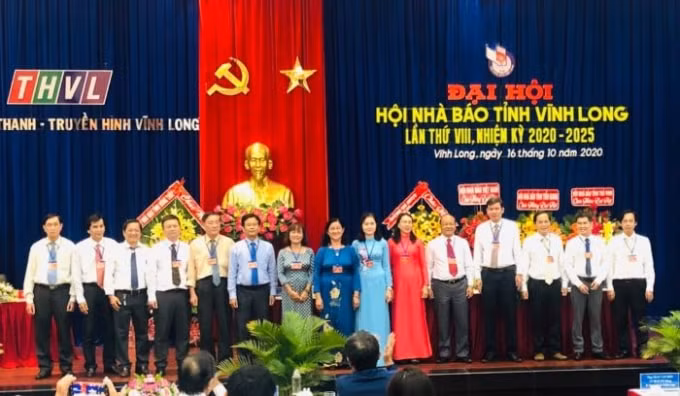 Ra mắt Ban chấp hành Hội Nhà báo tỉnh Vĩnh Long nhiệm kỳ 2020 - 2025