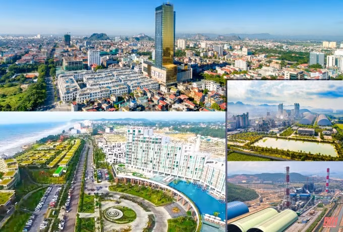 Thanh Hóa được kỳ vọng sẽ là một cực tăng trưởng mới cùng với Hà Nội, Hải Phòng và Quảng Ninh trở thành tứ giác phát triển ở phía Bắc của Tổ quốc. Ảnh: M.Hiếu