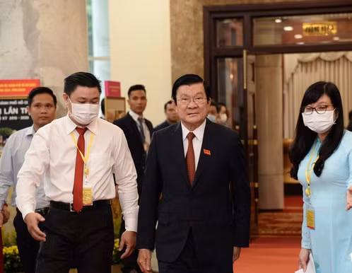 Nguyên Chủ tịch nước Trương Tấn Sang.