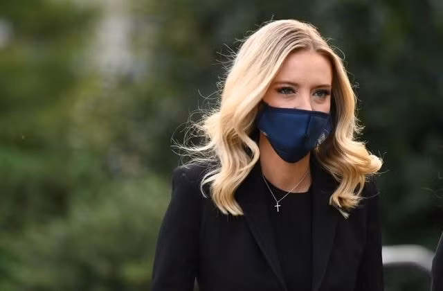 Thư ký báo chí Nhà Trắng Kayleigh McEnany. Ảnh: Reuters