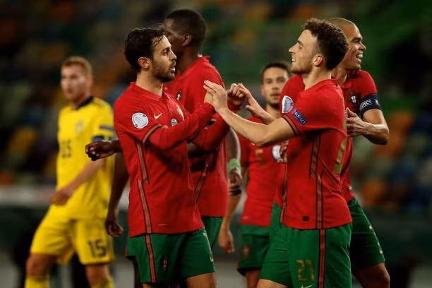Dàn sao Premier League thay nhau lập công mang về chiến thắng '3 sao' cho Bồ Đào Nha. Ảnh: thethao247.