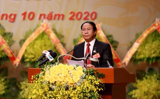 Bí thư Thành ủy Hải Phòng Lê Văn Thành.