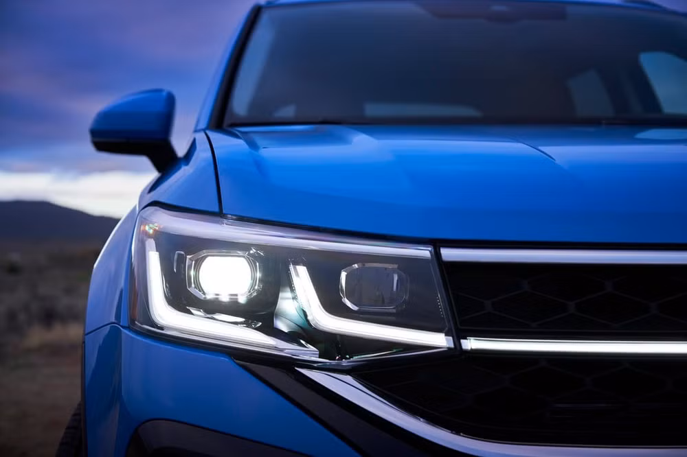 Mẫu xe Volkswagen Taos. Ảnh: Automacha