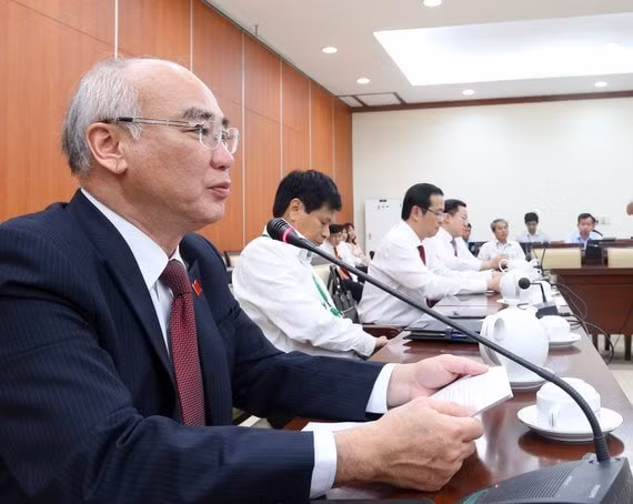 Ông Phan Nguyễn Như Khuê, Trưởng Ban Tuyên giáo Thành ủy TP.HCM. Ảnh: SGGP