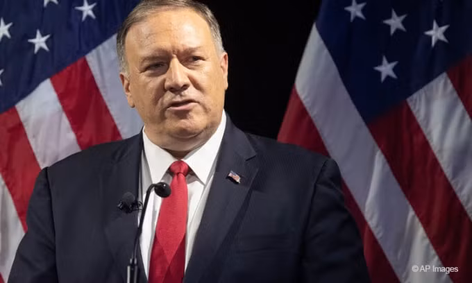 Ngoại trưởng Mike Pompeo lên tiếng chí trích Thổ Nhĩ Kỳ tham gia vào cuộc xung đột giữa Armenia và Azerbaijan - Ảnh: Reuters
