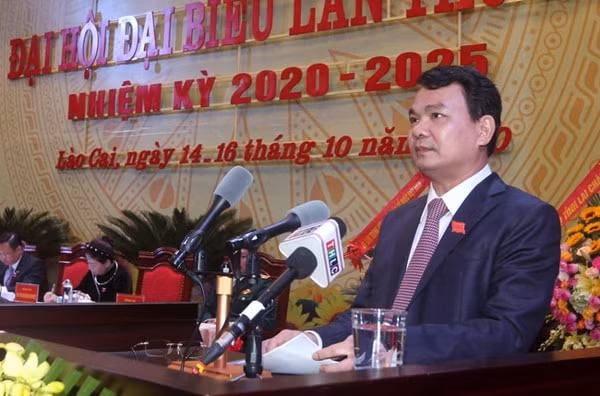 Ông Đặng Xuân Phong, tân Bí thư tỉnh ủy Lào Cai