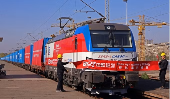 Serbia là một trong bốn quốc gia đối tác vành đai và con đường mà Ủy viên Quốc vụ Trung Quốc Dương Khiết Trì đến thăm trong tháng này. Ảnh: Xinhua