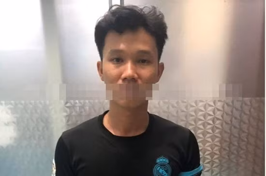 Lê Tuấn Anh tại cơ quan Công an. Ảnh: congly.vn.