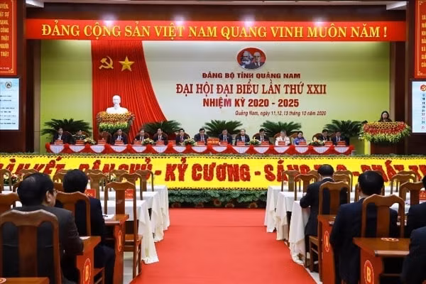 Phiên trù bị Đại hội đại biểu Đảng bộ tỉnh Quảng Nam lần thứ XXII