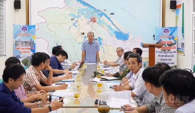Đoàn công tác của Văn phòng Ban Chỉ đạo Trung ương về Phòng chống thiên tai làm việc với tỉnh Thừa Thiên Huế.