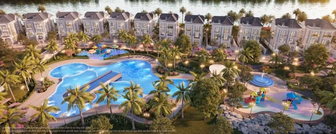 Công viên thiên đường Tropical Malibu.