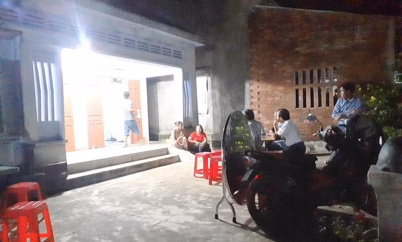 Ngôi nhà nơi xảy ra vụ án mạng kinh hoàng. Ảnh: baophapluat.