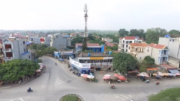 Trung tâm thị trấn Khoái Châu