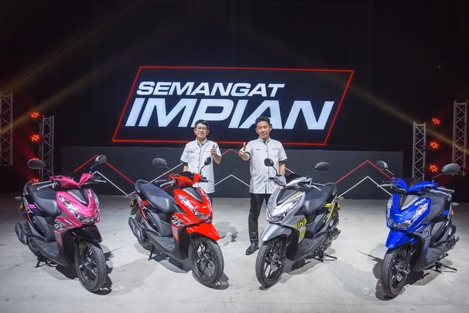 Xe tay ga Honda BeAT 2020 ra mắt tại thị trường Malaysia. Ảnh: Paultan