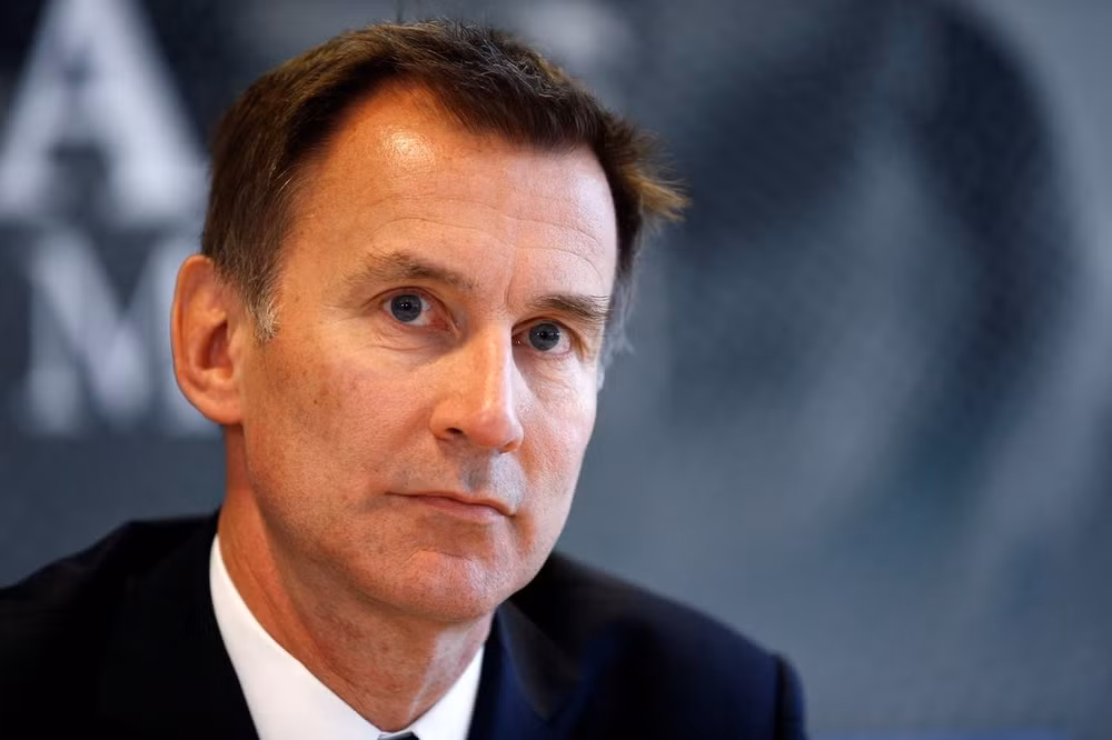 Ngoại trưởng Anh Jeremy Hunt. Ảnh: Reuters