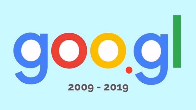 Dịch vụ rút gọn link goo.gl chính thức bị Google khai tử từ 30/3/2019