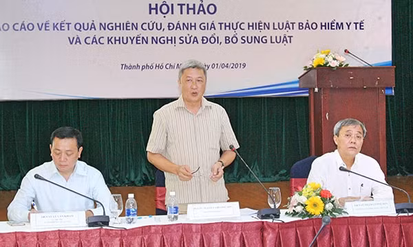 Hội thảo báo cáo kết quả nghiên cứu, đánh giá thực hiện Luật BHYT và định hướng sửa đổi, bổ sung luật