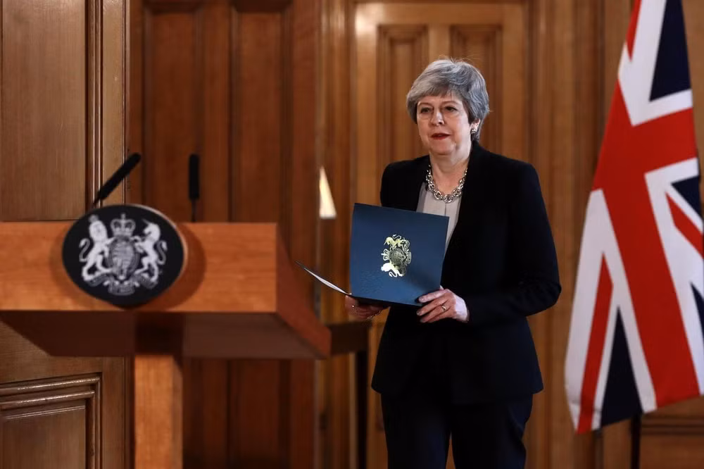 Thủ tướng Anh Theresa May. Ảnh: Reuters