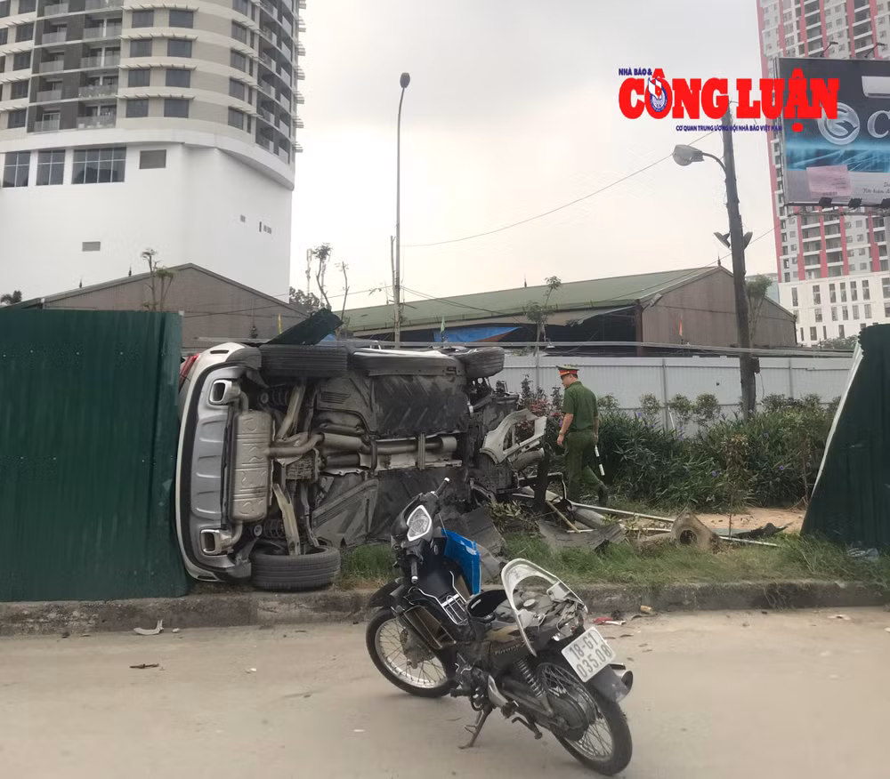 Hiện trường vụ tai nạn