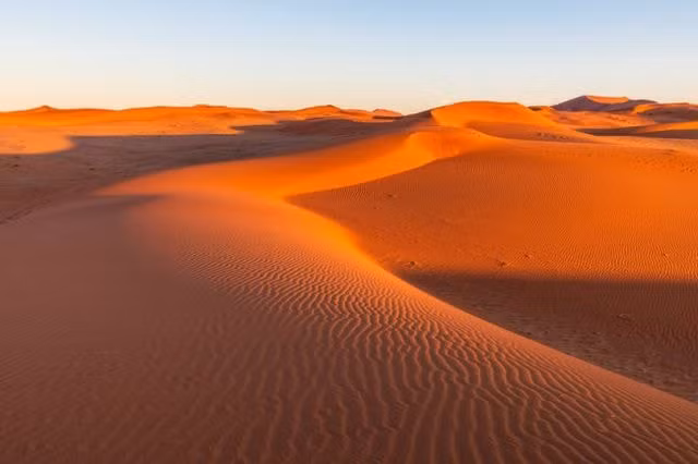 Cồn cát Namib, Namibia. Ảnh: Internet