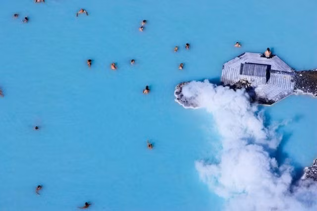 Hồ Blue, Iceland. Ảnh: Internet