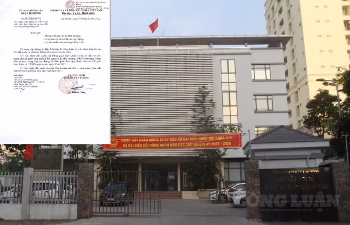 Với vai trò là chủ đầu tư hạ tầng kỹ thuật Khu đất dịch vụ Đồng Mai, Ban QLDA quận Hà Đông đang đẩy trách nhiệm cho các bên liên quan.