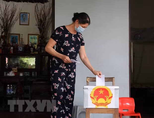 Tại Bắc Ninh, cử tri đi bầu cử an toàn trong 