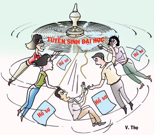 Tuyển sinh học bạ hiện nay đang được nhiều nhà trường áp dụng (ảnh minh họa - nguồn internet).