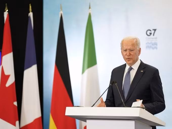 Tổng thống Mỹ Joe Biden kêu gọi Trung Quốc phối hợp điều tra nguồn gốc COVID-19 - Ảnh: Reuters