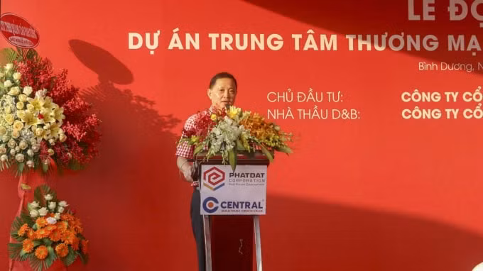 Chủ tịch HĐQT Phát Đạt - doanh nhân Nguyễn Văn Đạt. Nguồn: TL