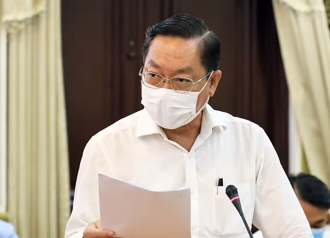 GS.TS Nguyễn Tấn Bỉnh, Giám đốc Sở Y tế TP. HCM. Ảnh: TTBC
