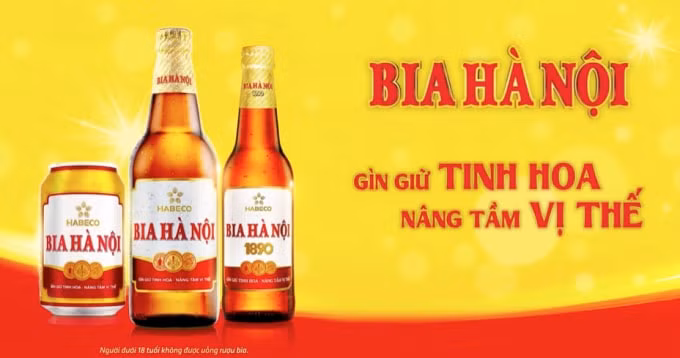 Bia Hà Nội - Một sản phẩm của HABECO.