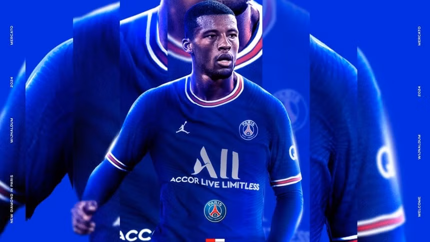 PSG chiêu mộ thành công Wijnaldum. Ảnh: PSG