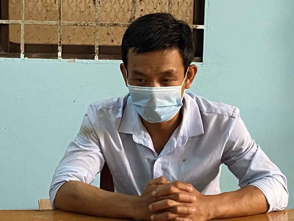 Vương thừa nhận hành vi chống đối người thi hành công vụ của mình. Ảnh: vietnamnet.vn