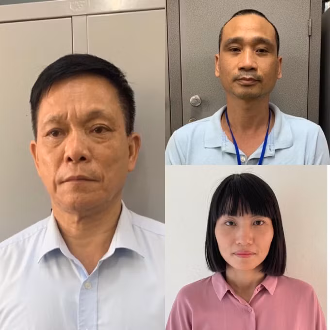 Các đối tượng tại cơ quan điều tra