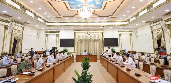 Toàn cảnh cuộc họp. Ảnh: TTBC