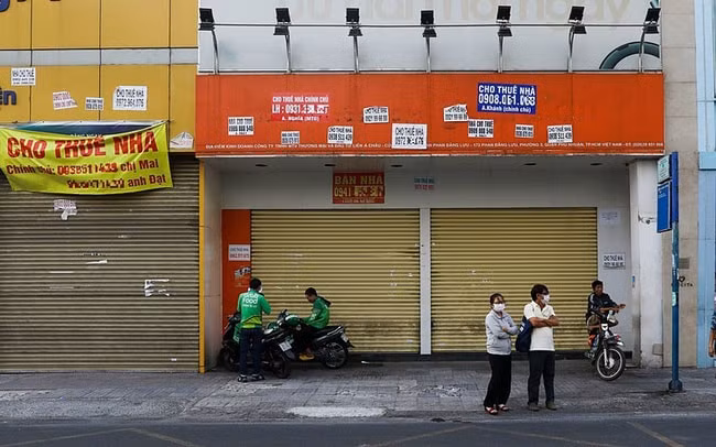 Chủ nhà đối diện việc giảm 20-40% giá thuê mặt bằng.