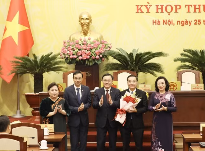 Ngày 25/9/2020, HĐND TP Hà Nội đã bầu ông Chu Ngọc Anh giữ chức Chủ tịch UBND TP nhiệm kỳ 2016-2021. Ảnh: TL