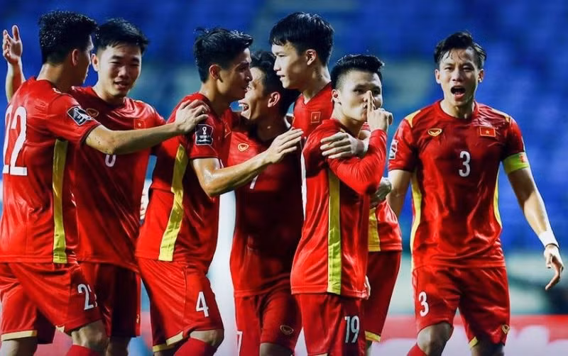 Đội tuyển Việt Nam có hàng thủ tốt thứ nhì vòng loại World Cup châu Á. Ảnh: internet