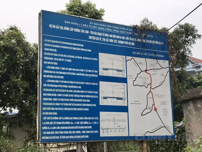 Được khởi công từ tháng 10/2019, dự kiến thi công trong 270 ngày nhưng đến nay Dự án cải tạo, nâng cấp đường Tản Lĩnh - Yên Bài trị giá hơn 206 tỷ đồng vẫn chưa thể “về đích” đúng tiến độ