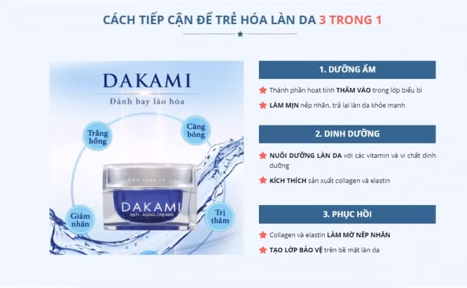 Nhiều thông tin quảng cáo gây hiểu lầm Dakami là thuốc chữa bệnh.