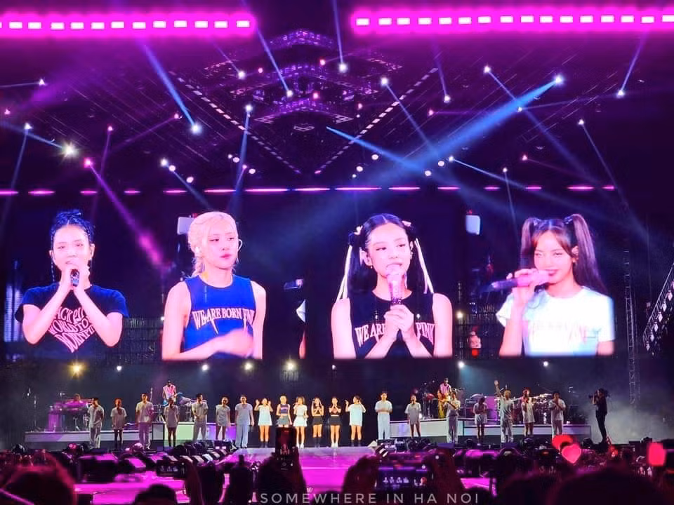 du lich ha noi thu ve hon 600 ty dong trong 2 ngay dien ra show blackpink hinh 1