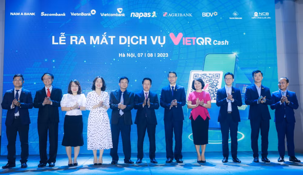 napas va cac ngan hang phoi hop to chuc su kien le ra mat dich vu vietqrcash hinh 1