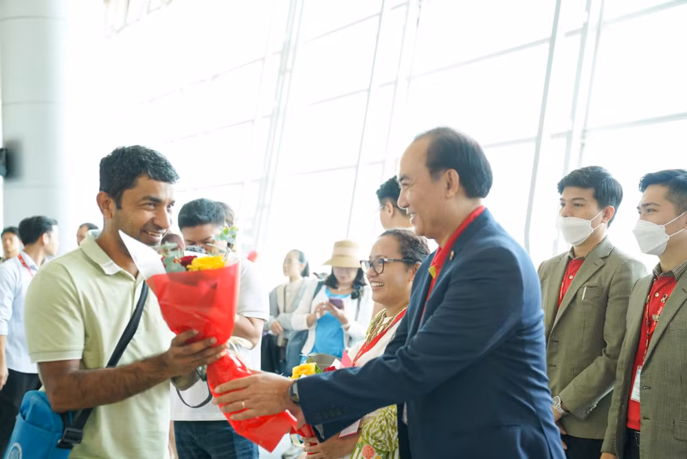 vietjet khai truong duong bay tp ho chi minh jakarta nhan chuyen tham cua chu tich quoc hoi den indonesia hinh 3