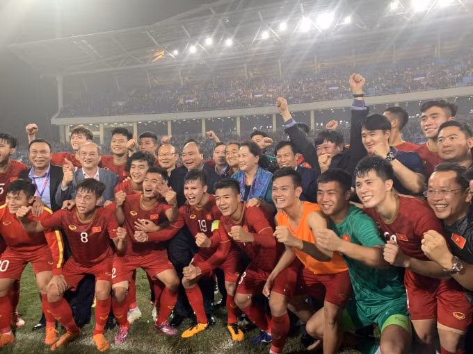 U23 Việt Nam đã xuất sắc có mặt tại VCK U23 Châu Á 2020. Ảnh: Hoàng Dương