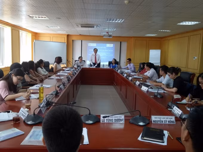 TS. Mai Đức Lộc phát biểu khai giảng khóa học bồi dưỡng: 