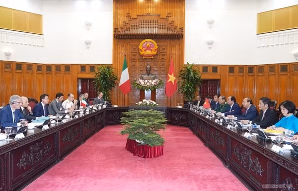 Quang cảnh hội đàm. Ảnh: VGP