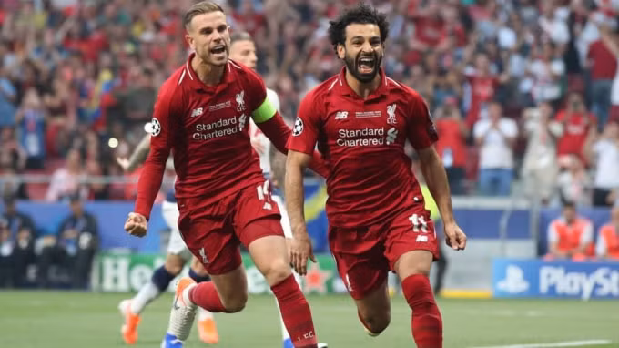 Salah khởi đầu cho trận đấu tuyệt vời của Liverpool. Ảnh: Goal