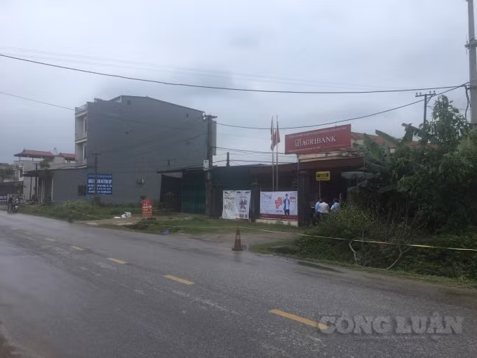 Hiện trường đã được các lực lượng chức năng phong tỏa.