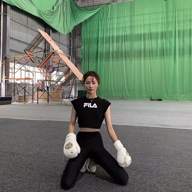 Bí quyết giữ dáng của Lưu Á Tây là tập võ và boxing.
